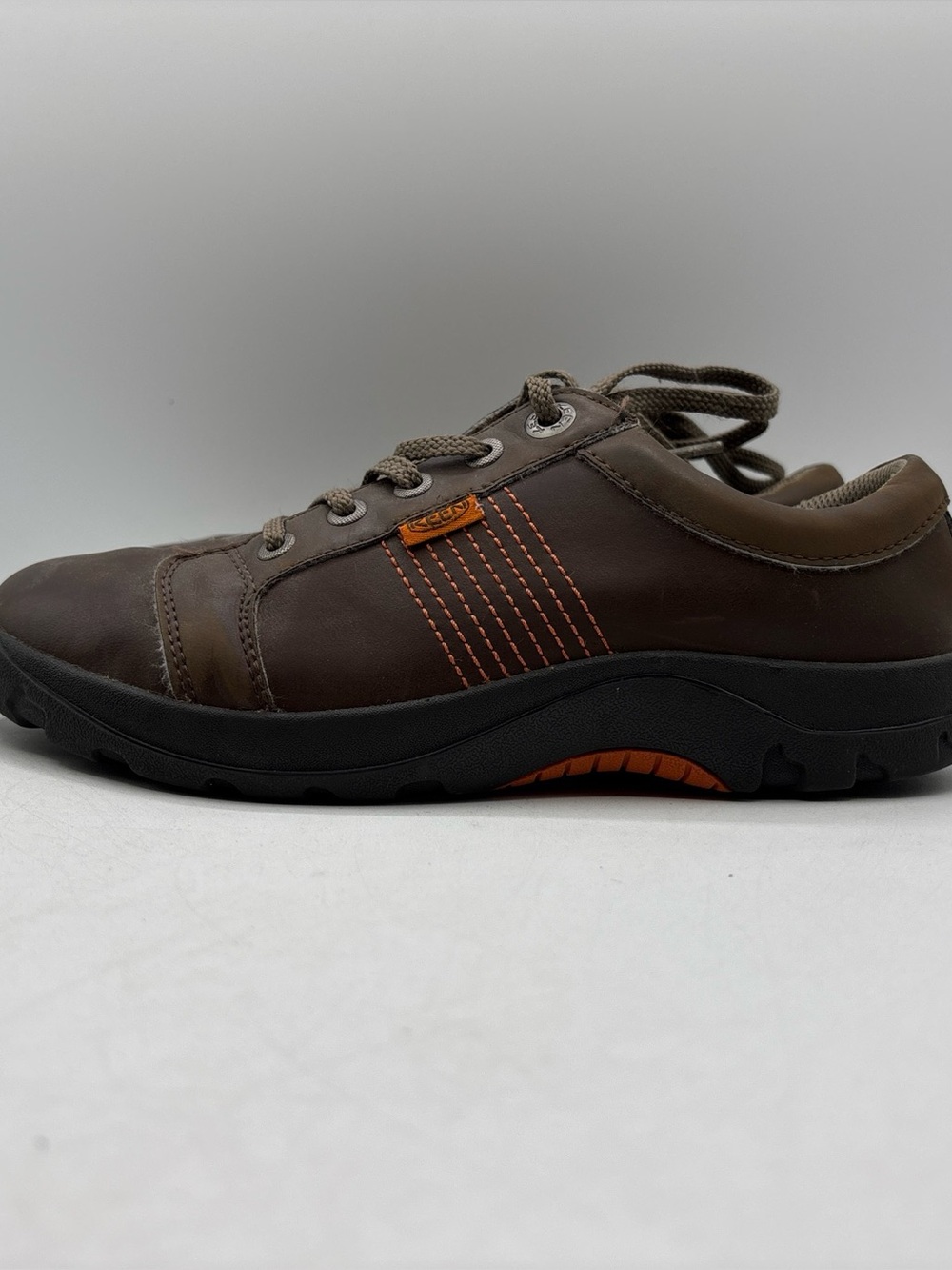Keen Austin Chocolate Brown Leather Oxford Lace Up Shoes Men’s Size 5 1011775
